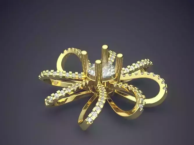 Astonishing Flower Design Pendant