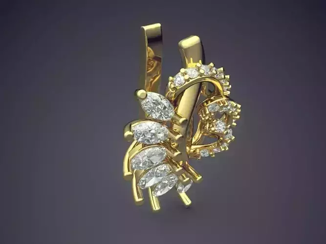 Unique Design Detailed Pendant