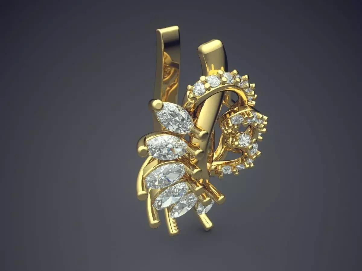 Unique Design Detailed Pendant 3D print model_0