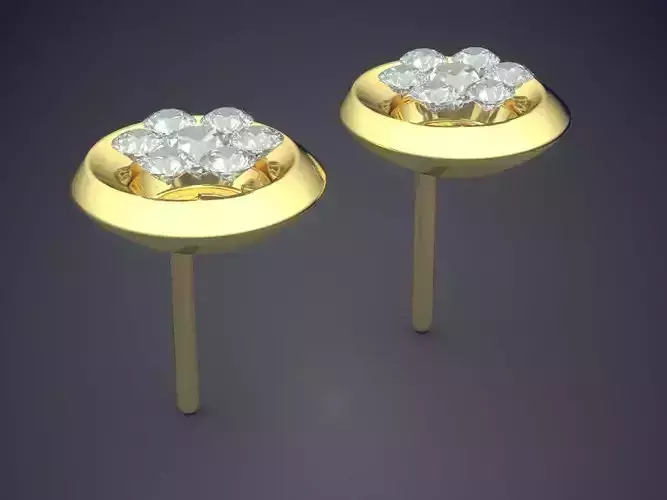 Earrings With Diamonds 2341