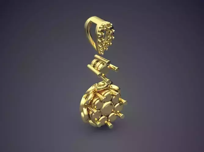 Detailed Pendant 2330