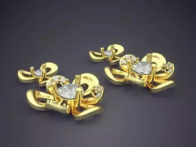 Pretty Girly Flower shaped Earrings