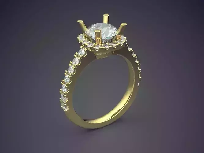 Elegant Classy Engagement Ring