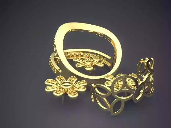 Nature Motif Beautiful Jewellery Piece