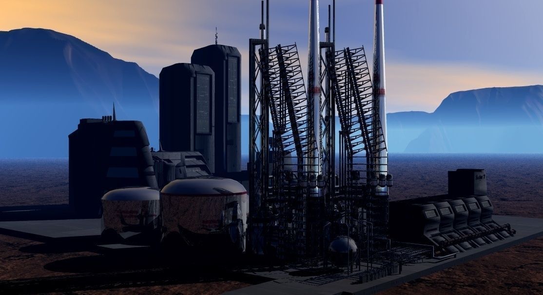 Sector 7 Industrial Complex  3D model_4