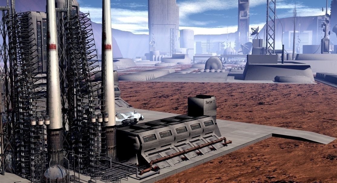 Sector 7 Industrial Complex  3D model_6