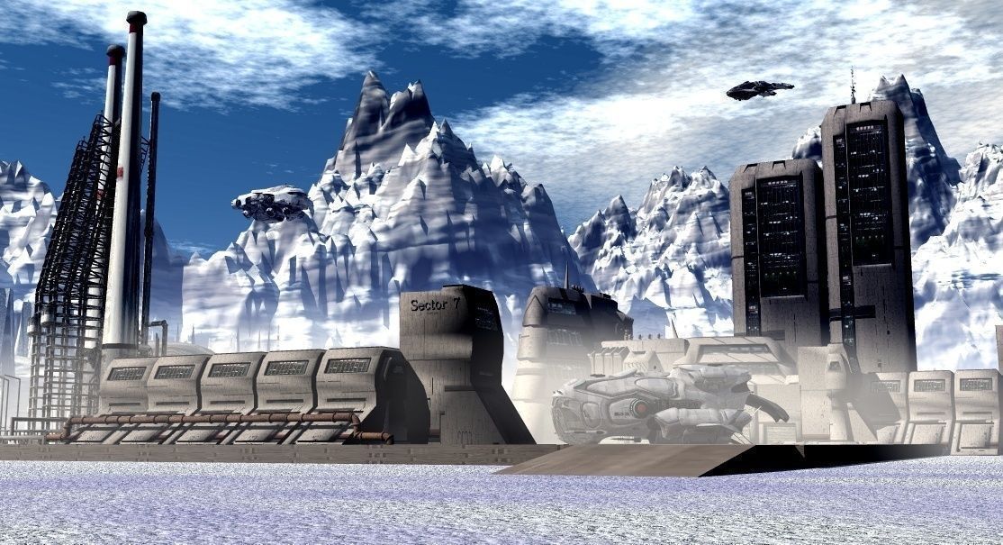 Sector 7 Industrial Complex  3D model_2