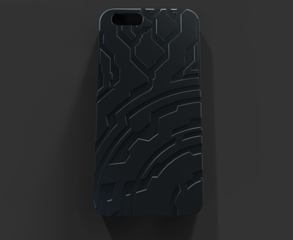 Iphone 6 Halo Free 3D print model_12