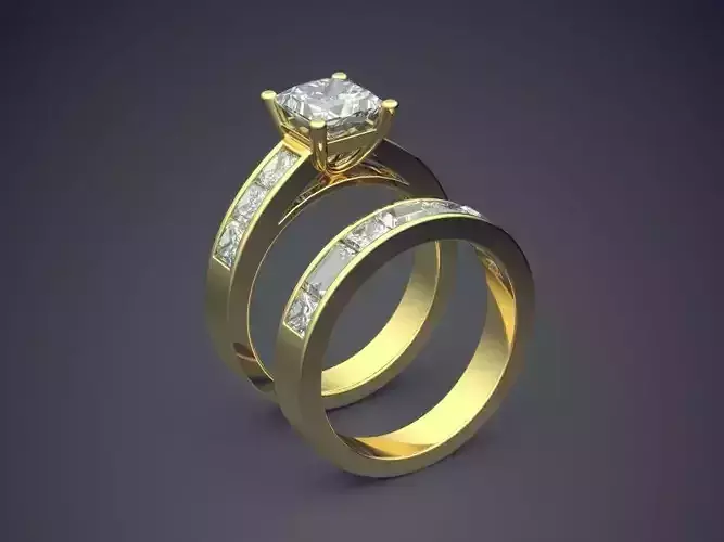 Matching Wedding Rings with Diamonds