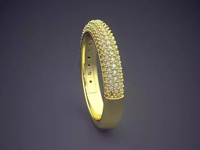 Ring With Tiny Diamonds 2218