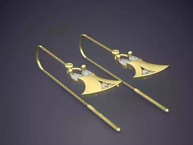 Girly Angel Earrings