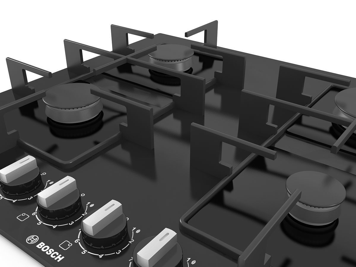 Cooktop 07 3D model_4