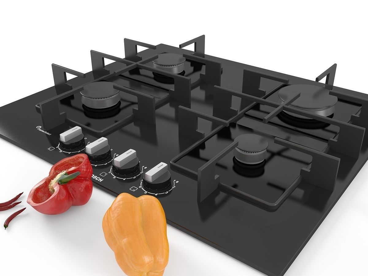 Cooktop 07 3D model_6