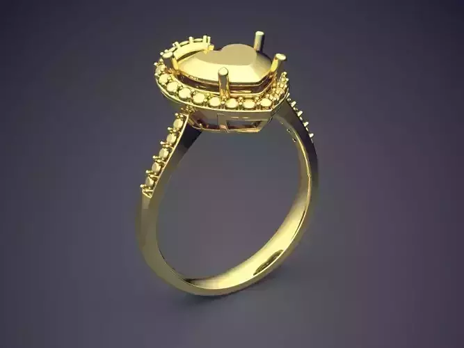 Lovely Heart Shaped Ring