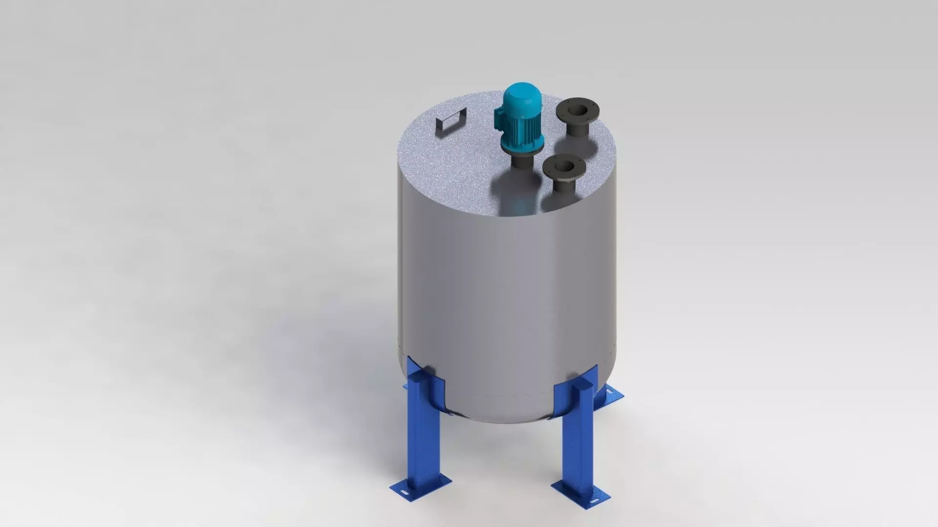 Storage with stirrer Free 3D model_0