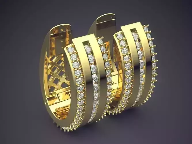 Earrings With Diamonds 2147