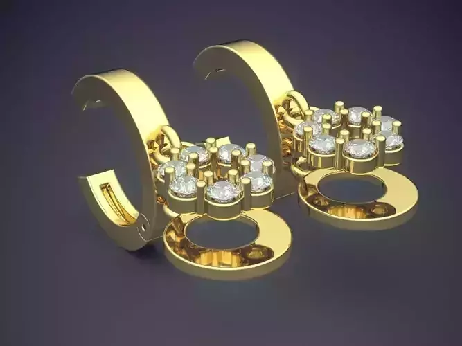 Luxurious Detailed Earrings for Women