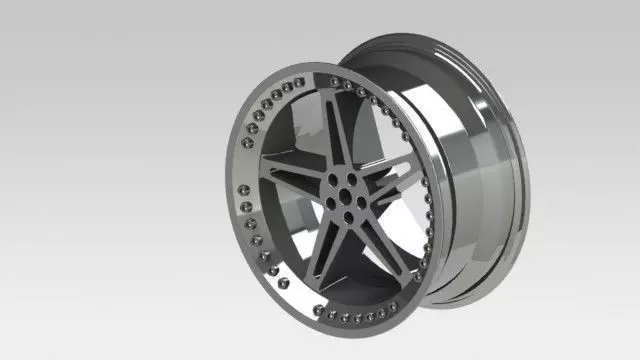 Wheels design Free 3D model