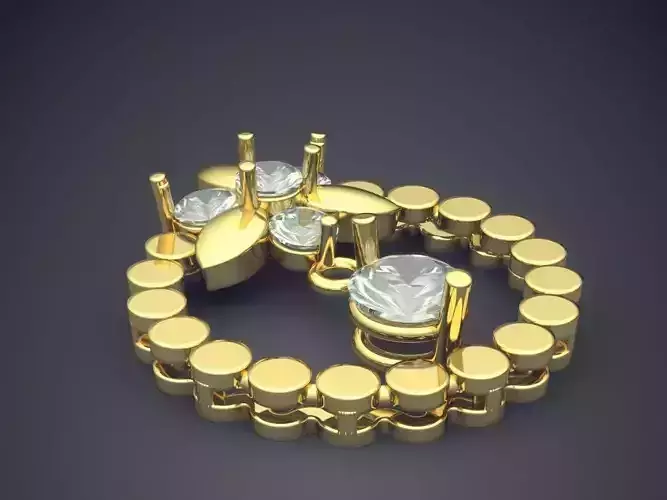 Very Detailed Gorgeous Feminine Pendant