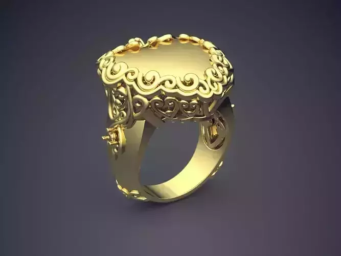 Unique Thick Ring 2107