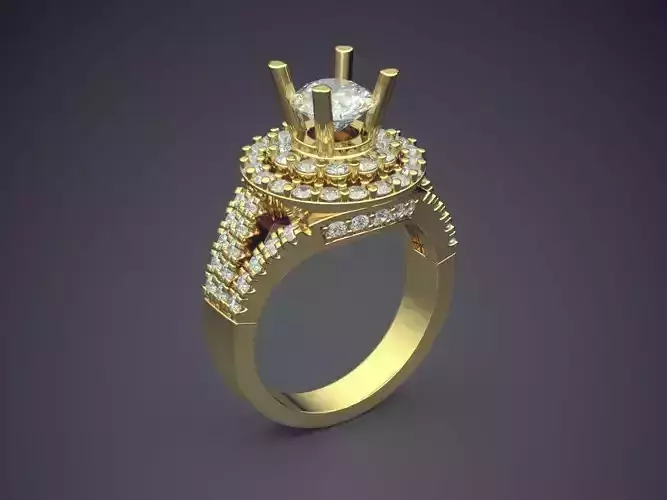 Impressive Glamorous Detailed Feminine Ring