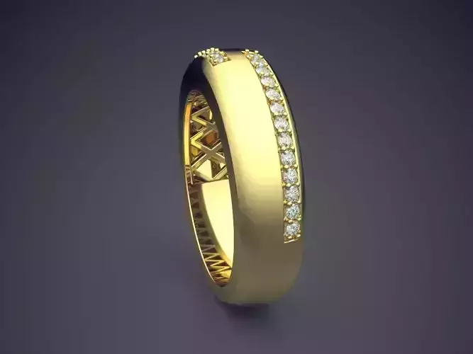 Ring With Small Diamonds 2089