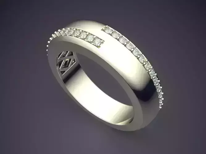 Ring With Small Diamonds 2089