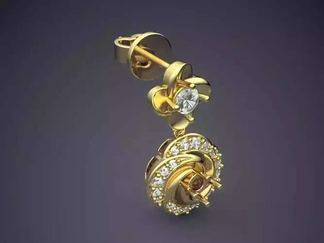 Unique Brooch With Diamonds 2064