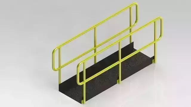 Handrail industrial model 3