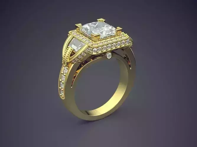  Glamorous Diamond-Ring for Engagement
