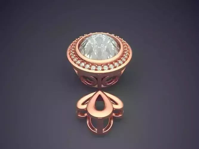Pendant With Diamonds 2047