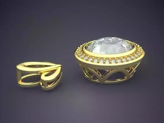 Pendant With Diamonds 2047