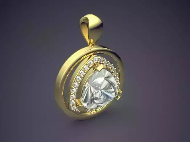 Stunning Diamond Pendant