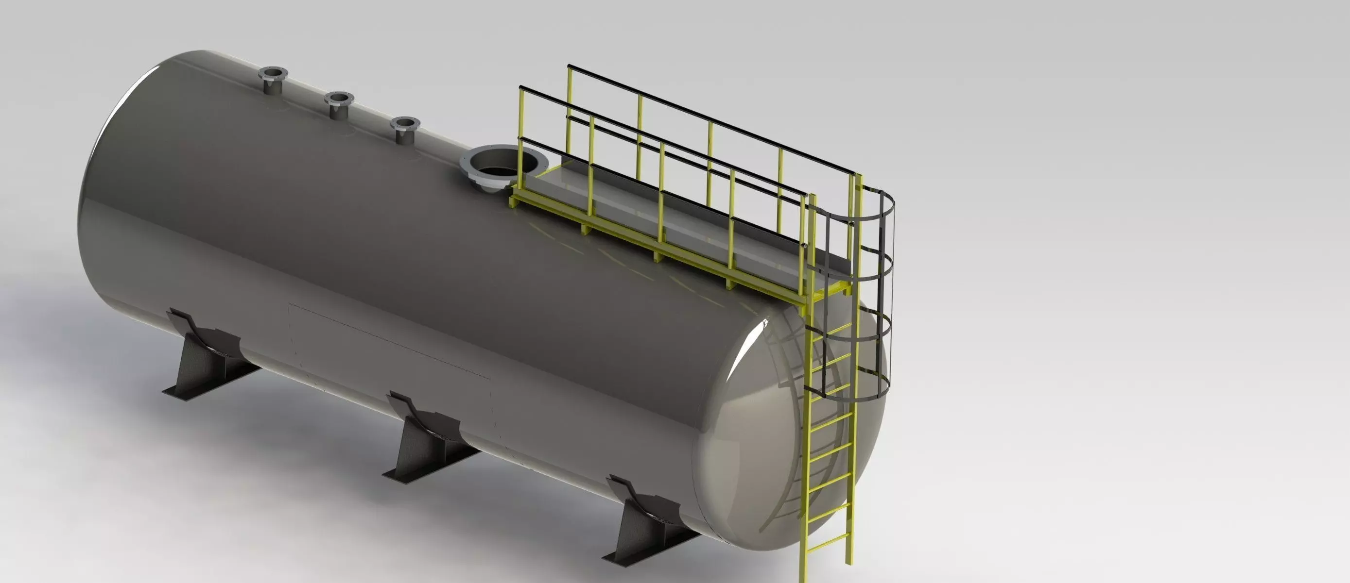 Storage tank Free 3D model_0