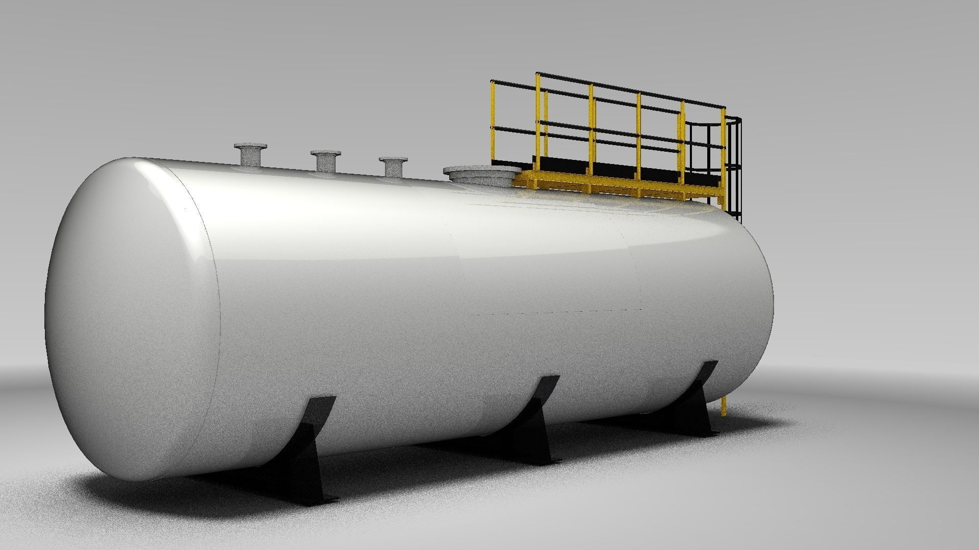 Storage tank Free 3D model_1