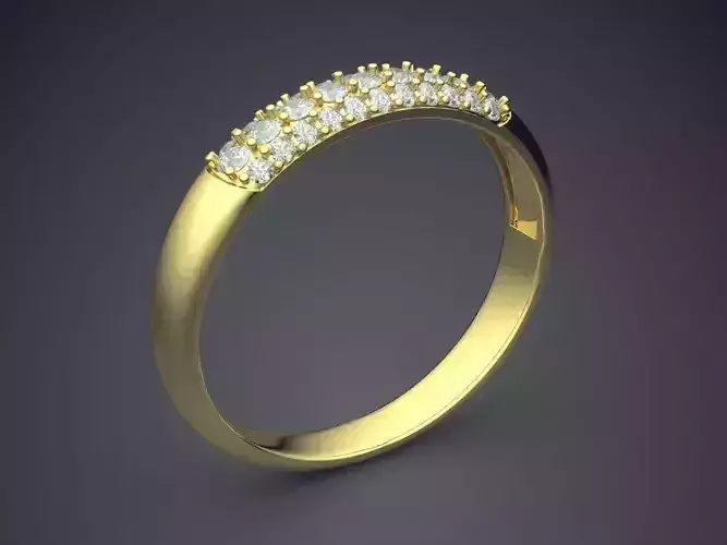Petite Classy Diamond Ring For Engagement