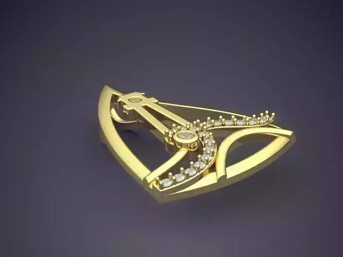 Simple Minimalistic Detailed Pendant