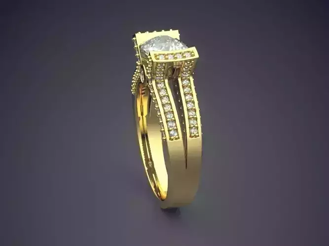 Ring With DIamonds 1867