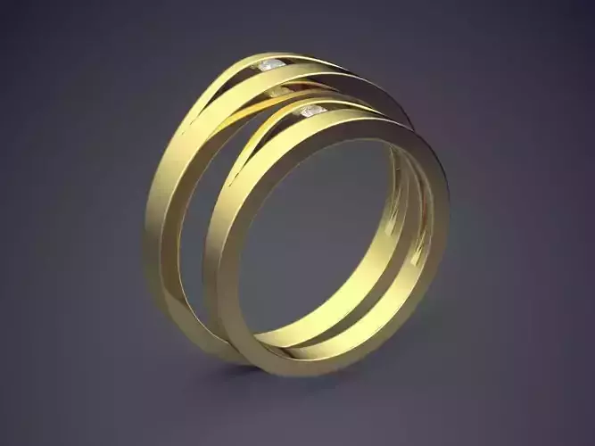 Two Beautiful Matching Wedding Rings