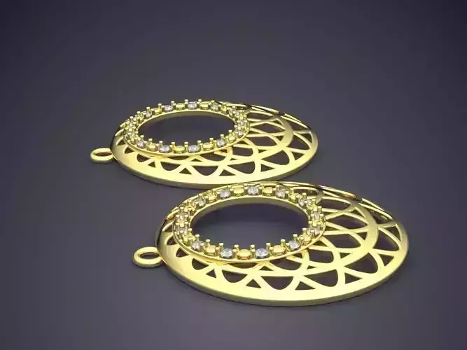 Oval Earrings 1821