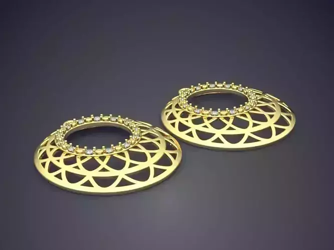 Oval Earrings 1821