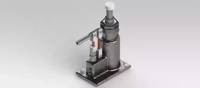 Protec 7-9 hydraulic lifter Free 3D model