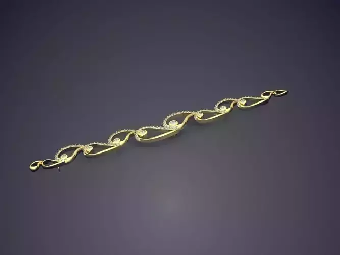 Rain Motif Bracelet 1783