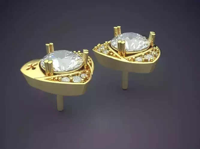 Magnificent Unique Earrings With Diamonds