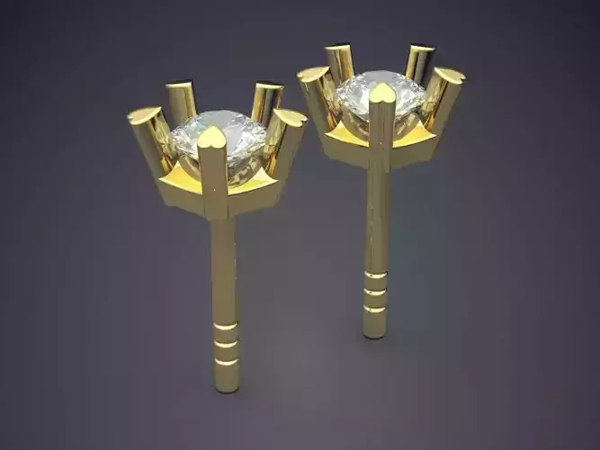 Earrings With Diamond 1731