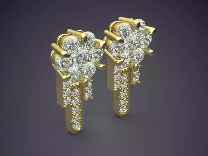 Earrings With Diamonds 1697
