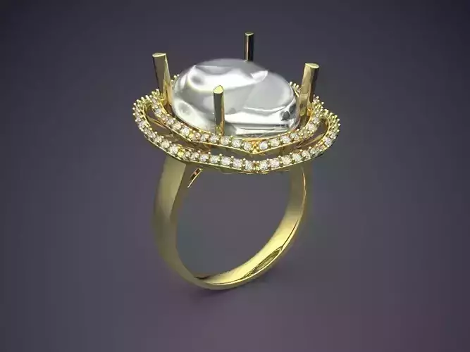 Gorgeous Impressive Classic Minimal Pearl Ring