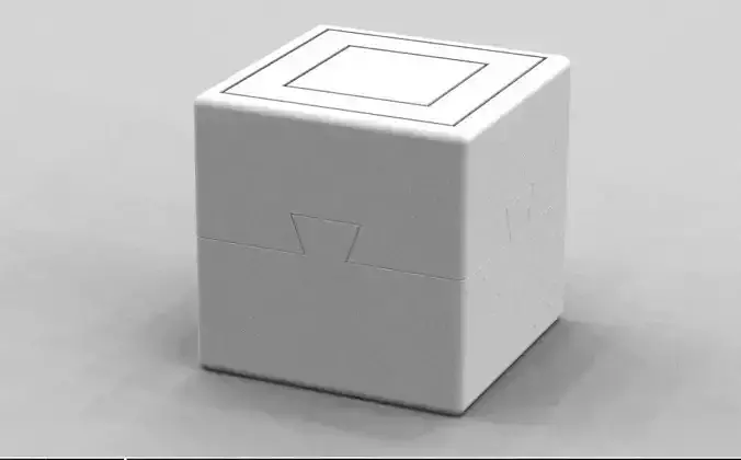 Puzzle Ring Box 3D print model