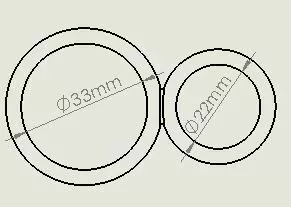 8 ring pair of rubber rings Free 3D print model