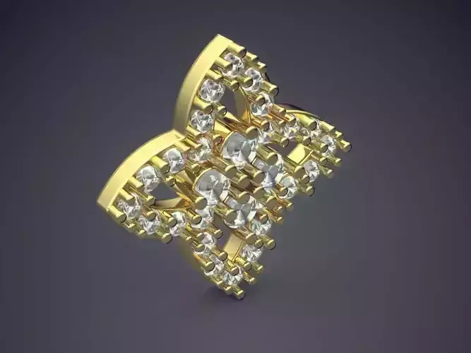 Pretty Unique Shape Pendant 1635